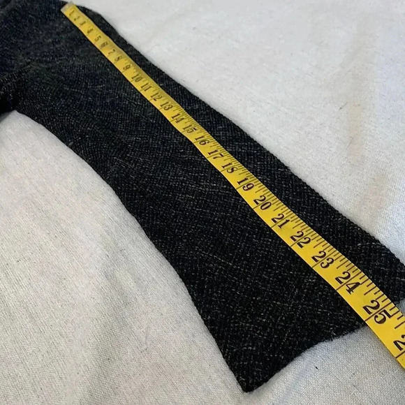 Eileen Fisher Wool Linen Blend Open Front Cardigan Sweater Size M Marled Gray - Picture 10 of 14